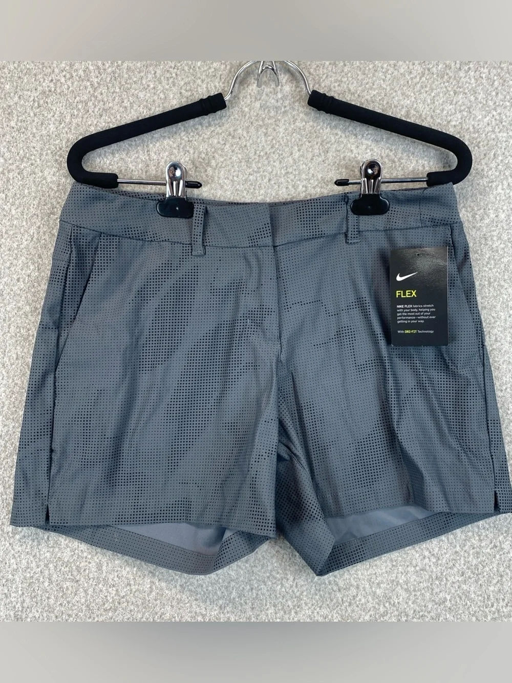 Nike dri fit Flex shorts women Size 4 Golf Athletic Quick Dry Wrinkle Resist